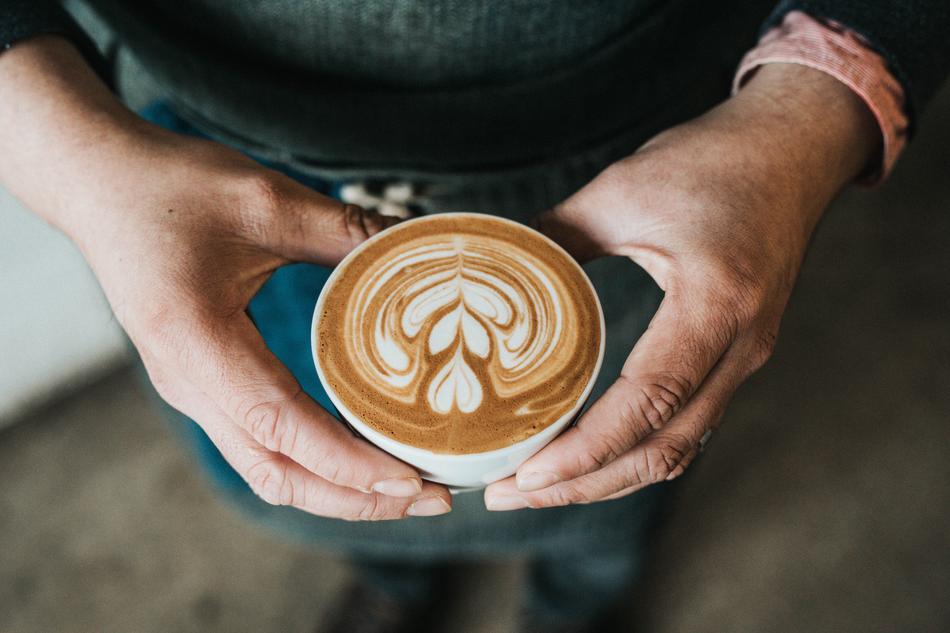 Coffee Hot Drink in hands