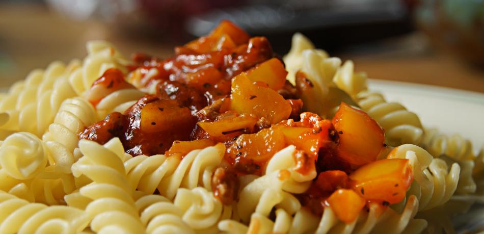 Noodle Sauce Spiral Tomato