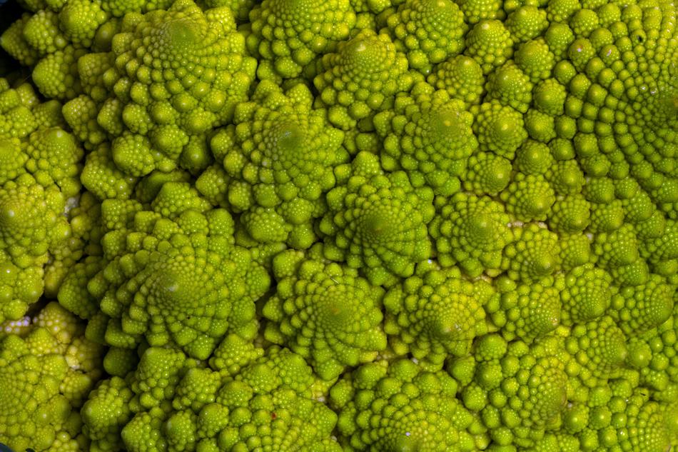 Vegetables Macro Cauliflower