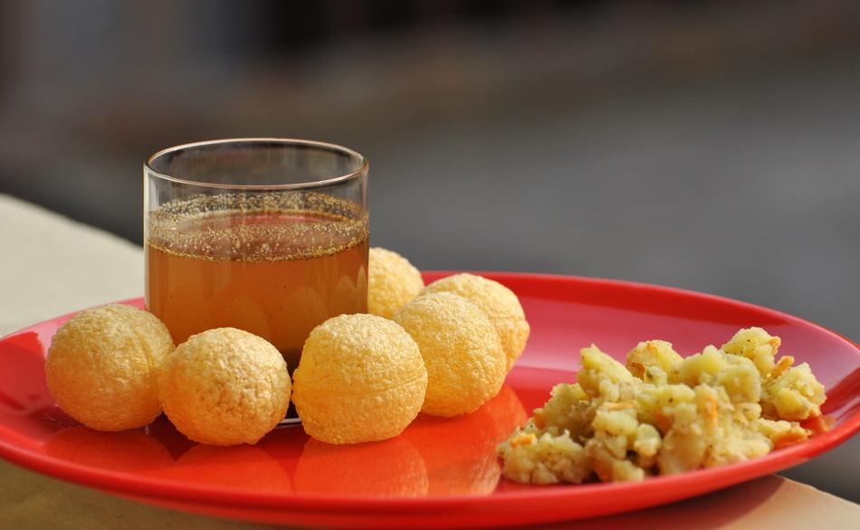 Panipuri Gupchup Indian Food