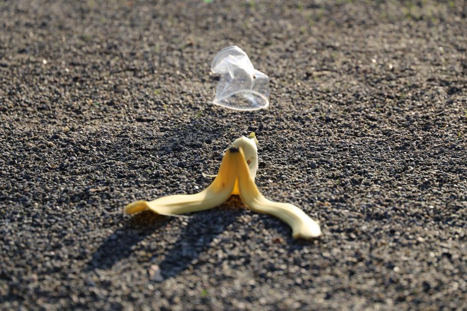 Dirt Outside Banana