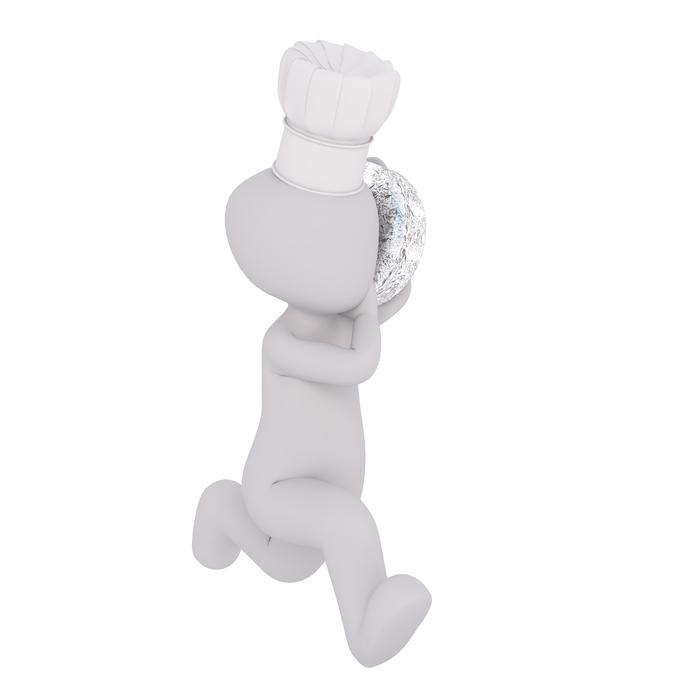 white male 3d model isolated 3d