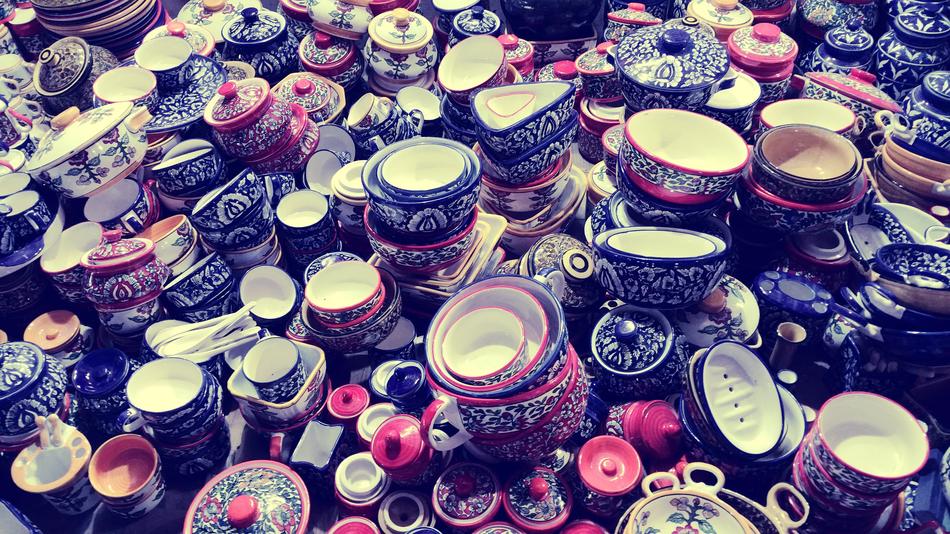 Blue Bowls