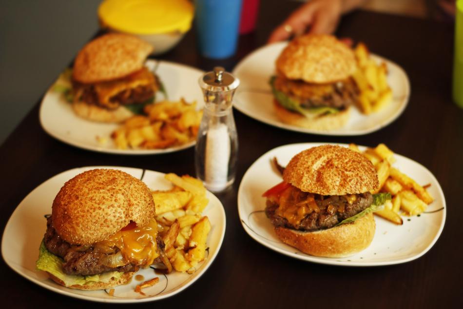 Hamburger Food Gourmet French
