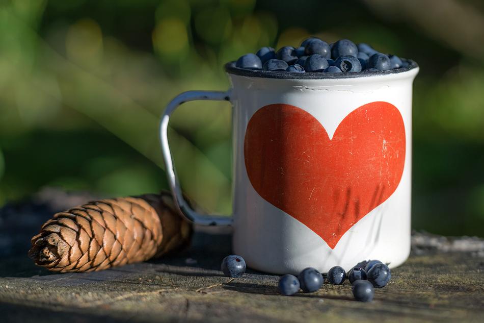 Blueberry Cone Mug