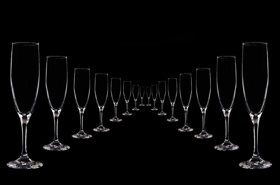 Glasses New Years Eve Nobody