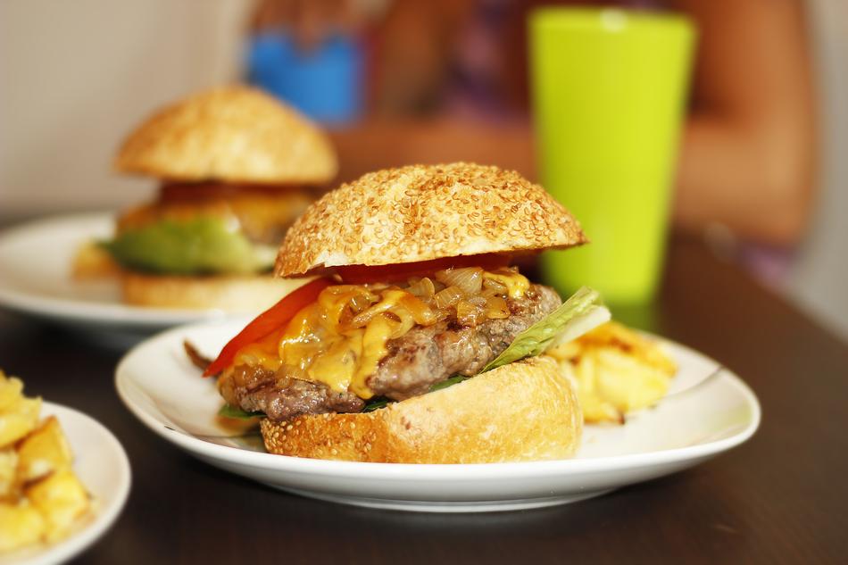Hamburger Fast Lettuce