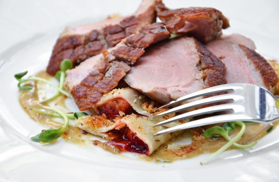 Plum Duck meal