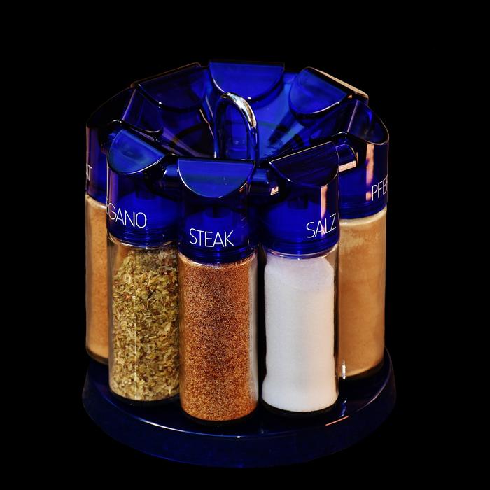 spices in flasks