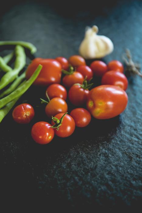 Tomatoes Vegetables Datailaufnahme