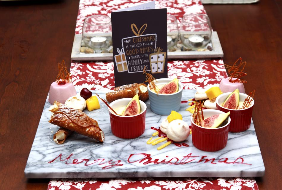 Italian Pannacotta Dish