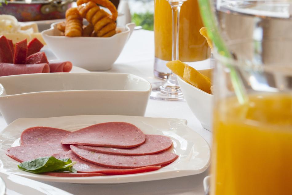 Juice and meat