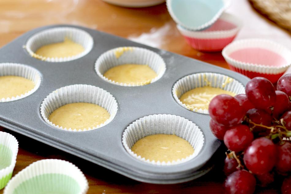 Muffins Pans Filled