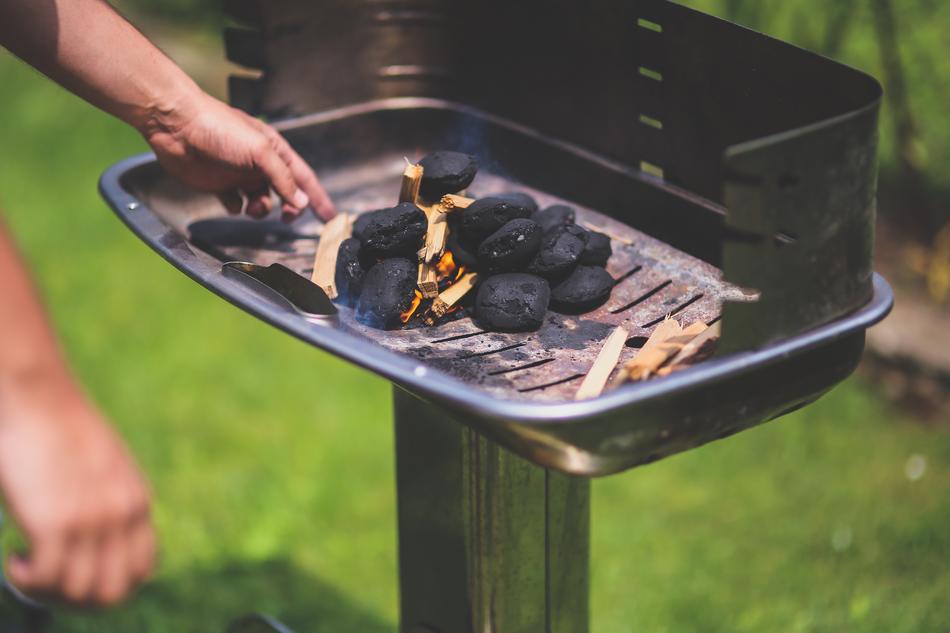 Firing Up Grilling in garden