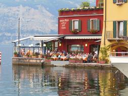 Port City Italy Garda Harbour