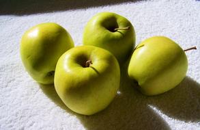 Yellow-Green Apple Fruit