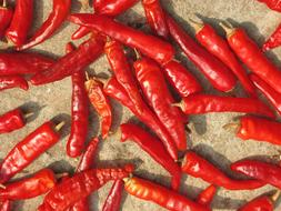 Hot Red Peppers