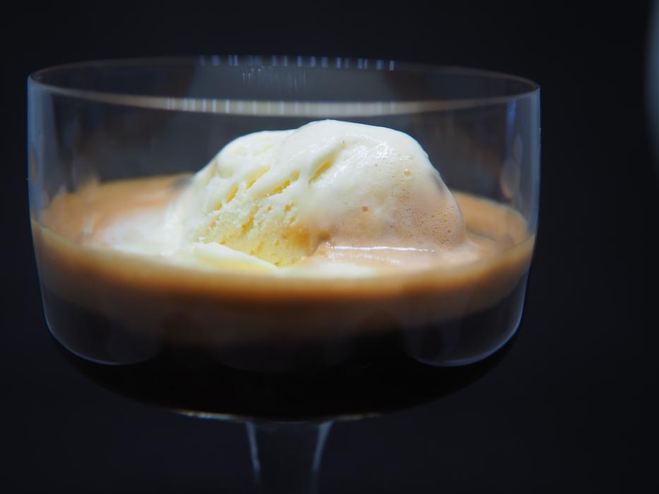 Espresso Coffee Ice Affogato Al