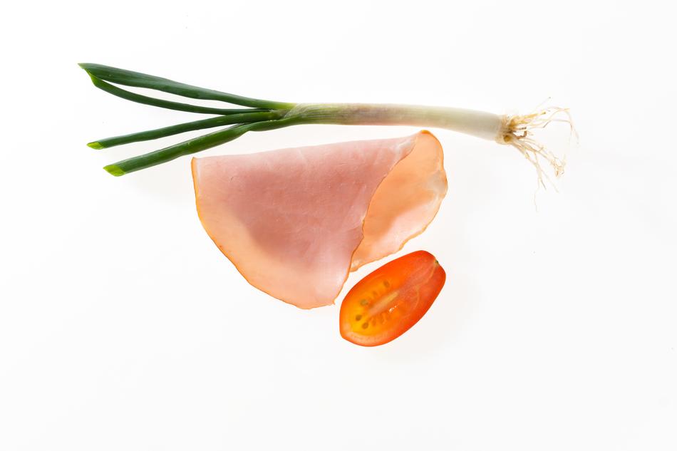 Ham Tomato Leek