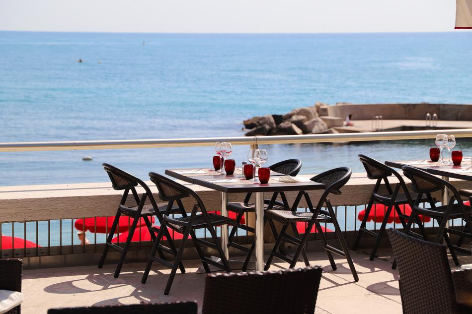 Restaurant on pier free image download