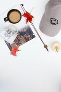 coffee mug with items