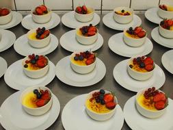 Cream Brulé Dessert