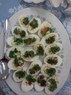Picnic Eggs Church Buffet Food