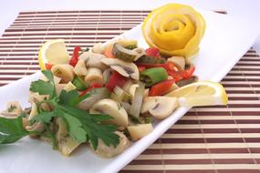 Mushroom Salad Cold Appetizer
