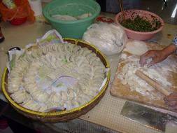 Dumpling Chinese Preparing
