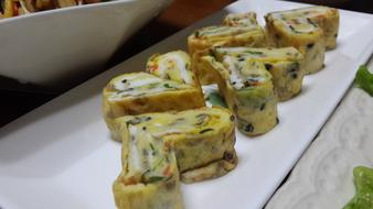 Spring Rolls Korean Asian