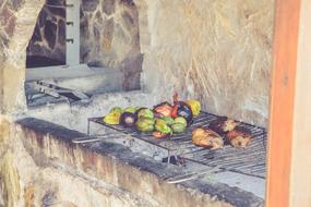 Vegetables Vegetation Grill