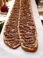 large sandwich on the table