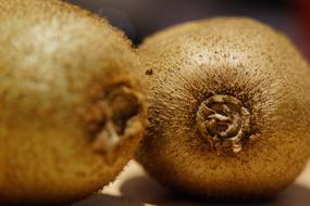 Kiwi Vitamins macro blur
