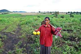 Lady Female Farm Worker
