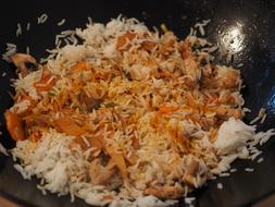 vegetables and rice