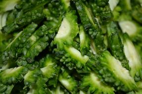 Bitter Gourd Cut