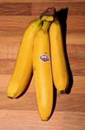 Yellow Bananas Sweet fruits