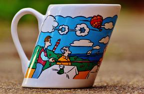 color mug picture