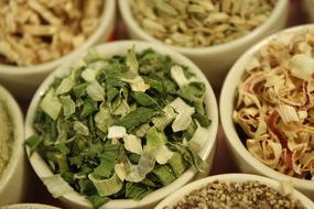Dried Onion Vegetable herbs