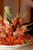 Ham Sausage Pineapple