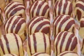 Brown and white Chocolate Marshmallow