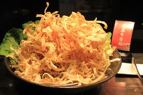 dried squid dish