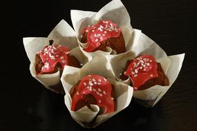 sweet fresh cupcakes