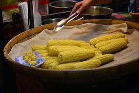 boiled corn dish
