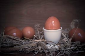 Boiled eggs are delicious
