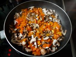 Paprika Mushrooms Pan
