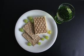Eat Grapes Cheese