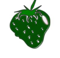 strawberry green vegetables fruit