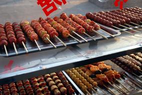 candy shish kebab