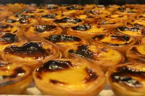baked goods with jam